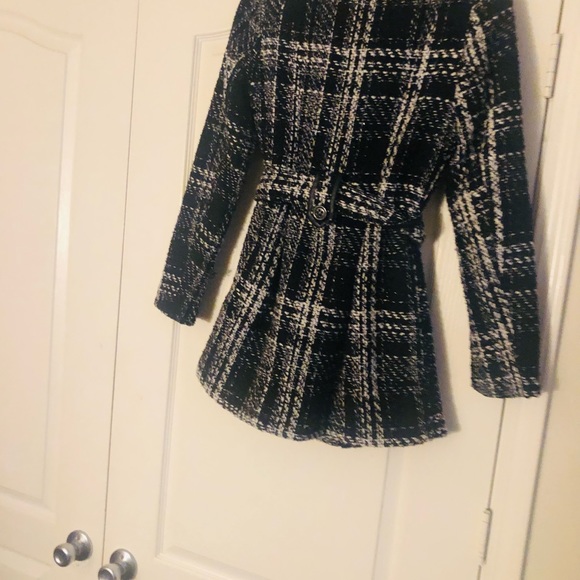 GC BCX Black and white double breasted pea coat size S - Picture 6 of 6